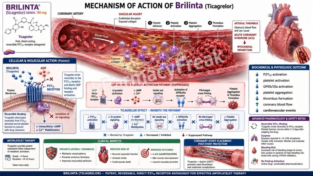 Brilinta Mechanism of Action