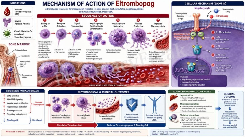Eltrombopag Mechanism of Action