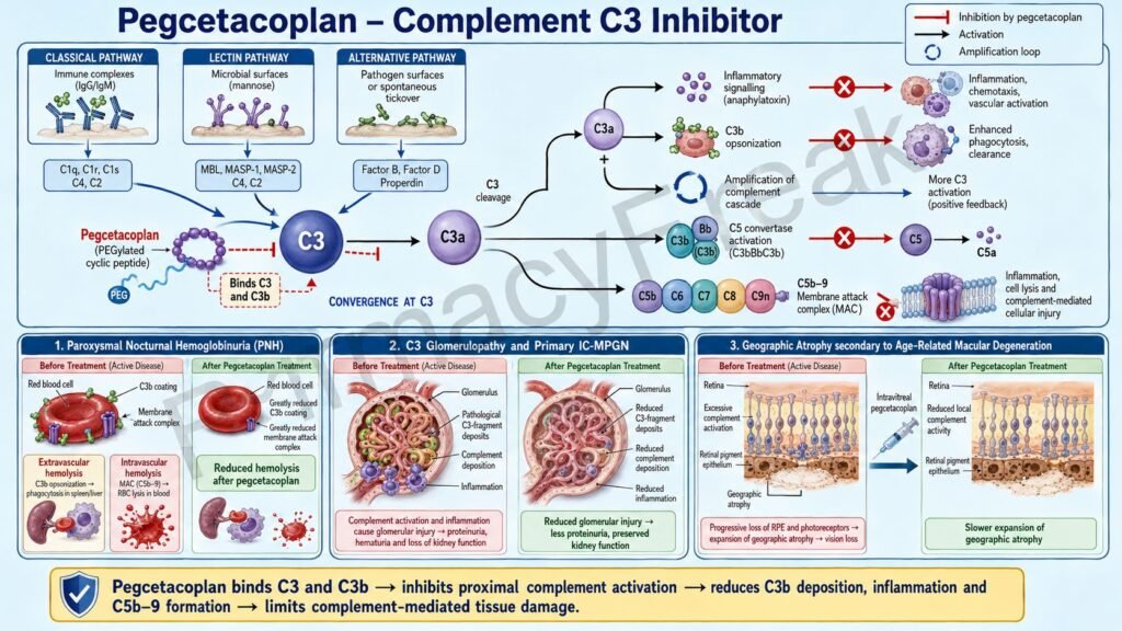 Mechanism of Action of Pegcetacoplan
