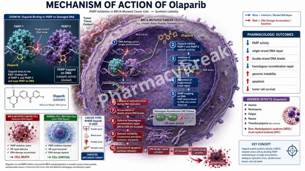 Olaparib Mechanism of Action