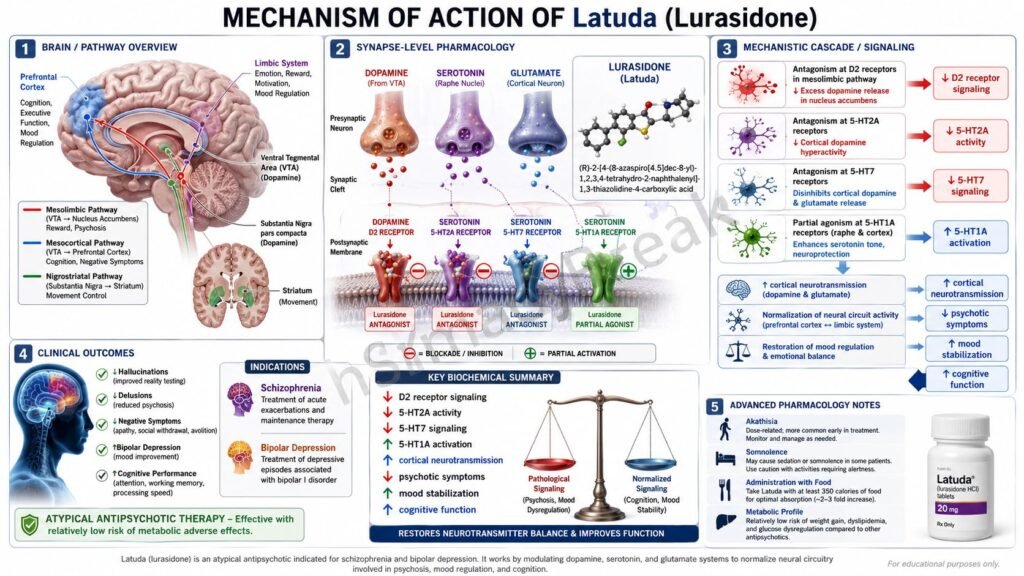 Latuda Mechanism of Action