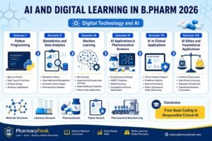 AI and digital courses introduced in the new B.Pharm syllabus 2026