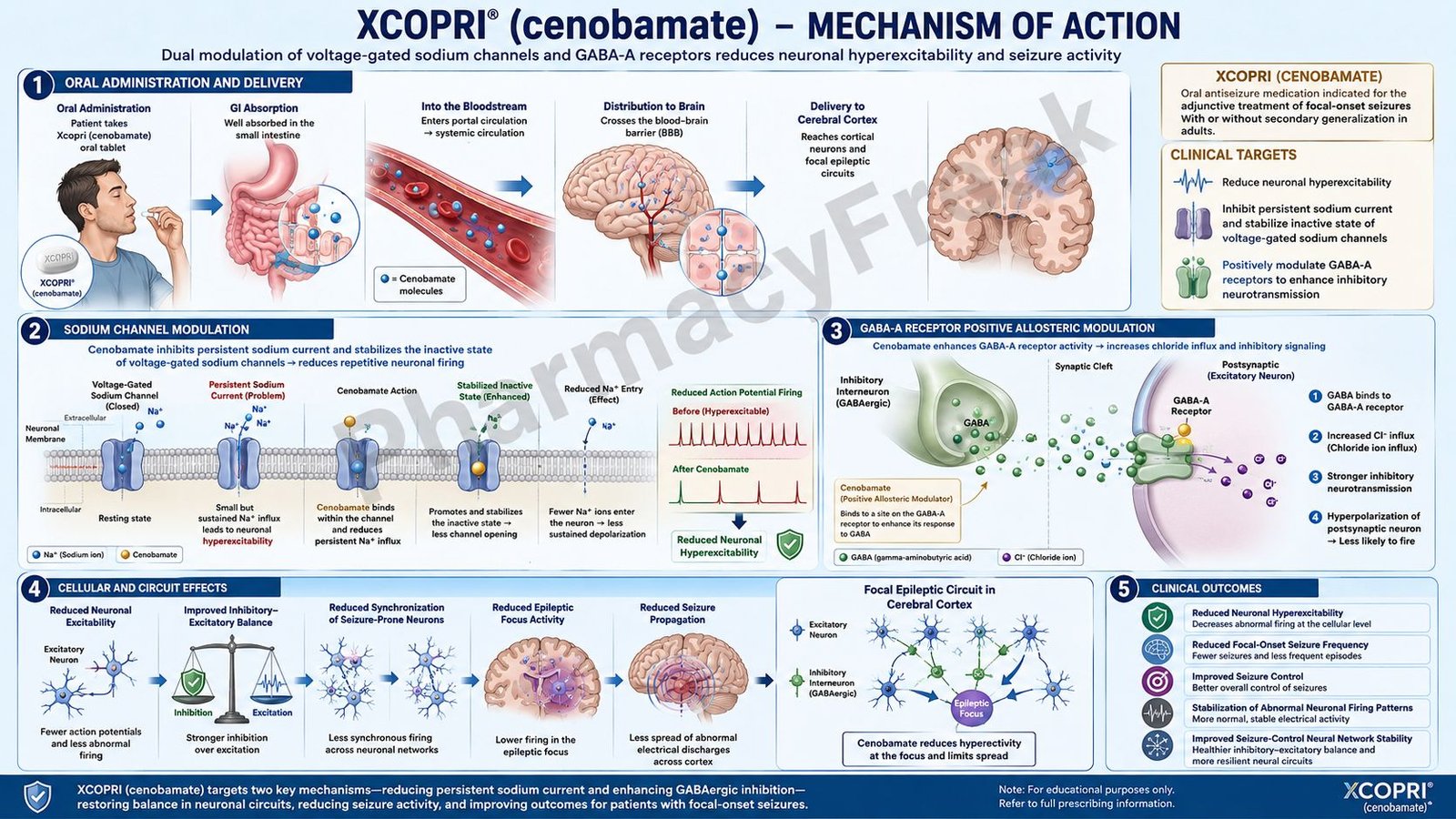 Mechanism of Action of Xcopri